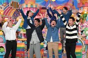 「にわかカーリング芸人」たち。(c)テレビ朝日