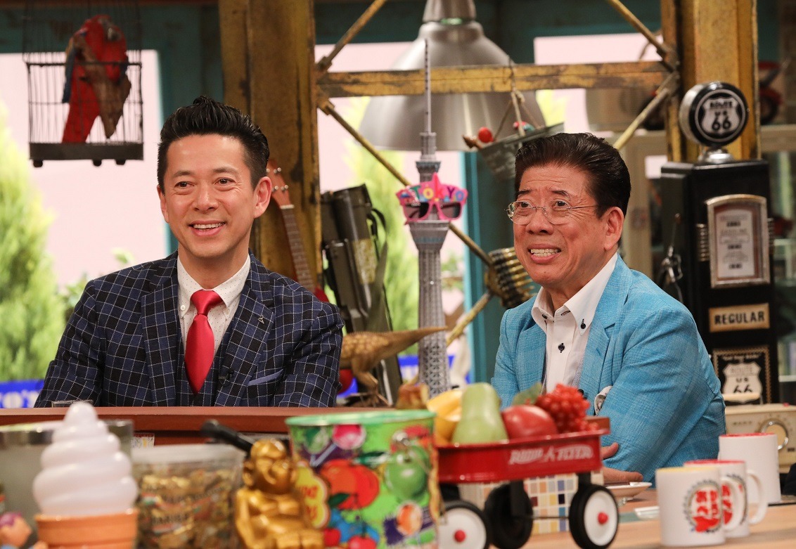（左から）西川忠志、西川きよし。(c)関西テレビ