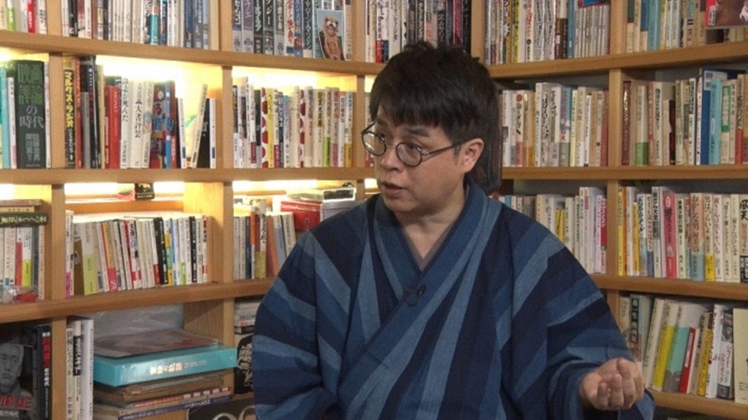 「ザ・インタビュー ～トップランナーの肖像～」に出演する、立川志らく。(c)BS朝日