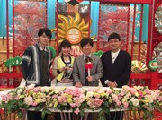 左から古川雄輝、村上佳菜子、内村光良、南海キャンディーズ山里。(c)日本テレビ