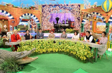 スタジオの様子。(c)テレビ朝日