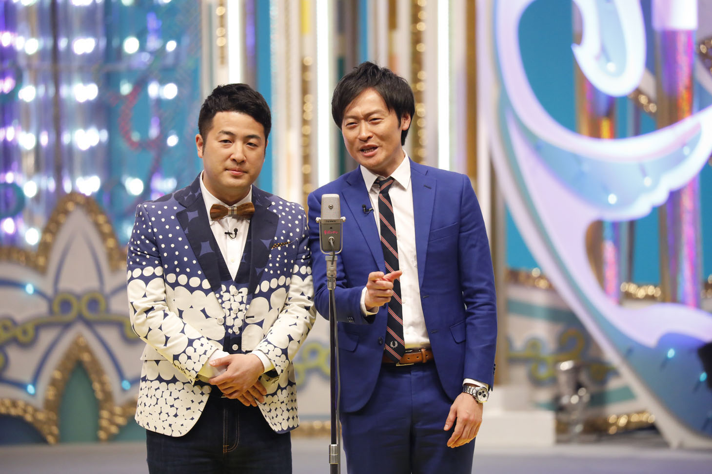ネタを披露する和牛。(c)関西テレビ