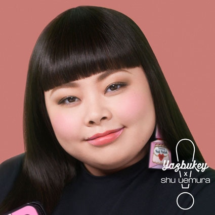 渡辺直美が表現するマティチュード コレクションの「ラブリーヌード」。