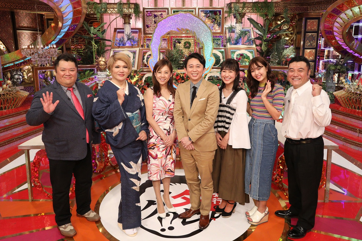 「有吉弘行のダレトク!? 春満開！グルメ満開！バカ満開SP」の出演者たち。(c)関西テレビ