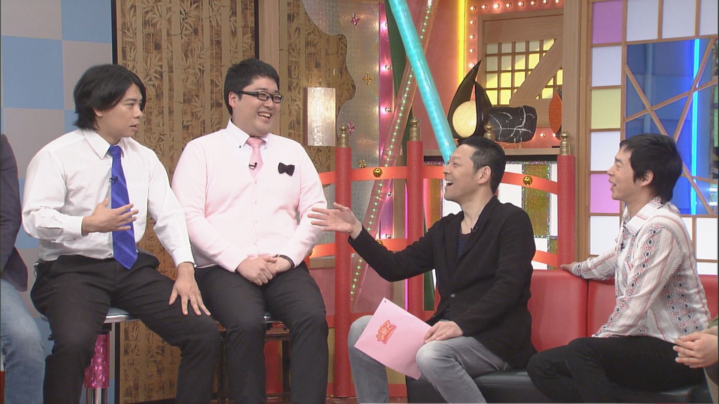 「本能Z」に出演する（左から）マヂカルラブリー、東野幸治、今田耕司。(c)CBC