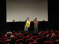 トークショーの様子。