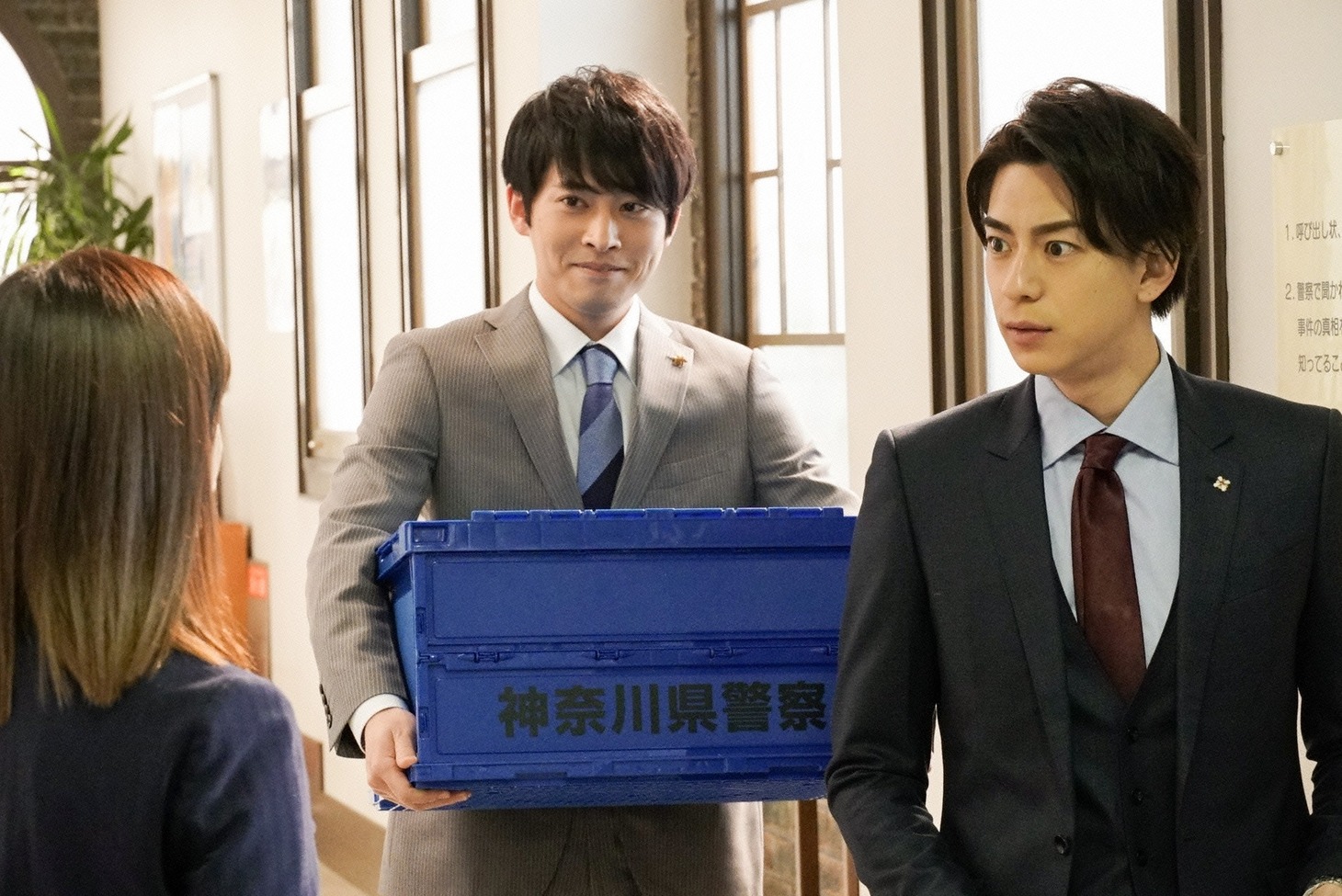 ドラマ「正義のセ」のワンシーン。(c)日本テレビ