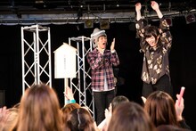 「きゃりーぱみゅぱみゅのなんだこれTV特別編 きゃりーお初スペシャル」のワンシーン。