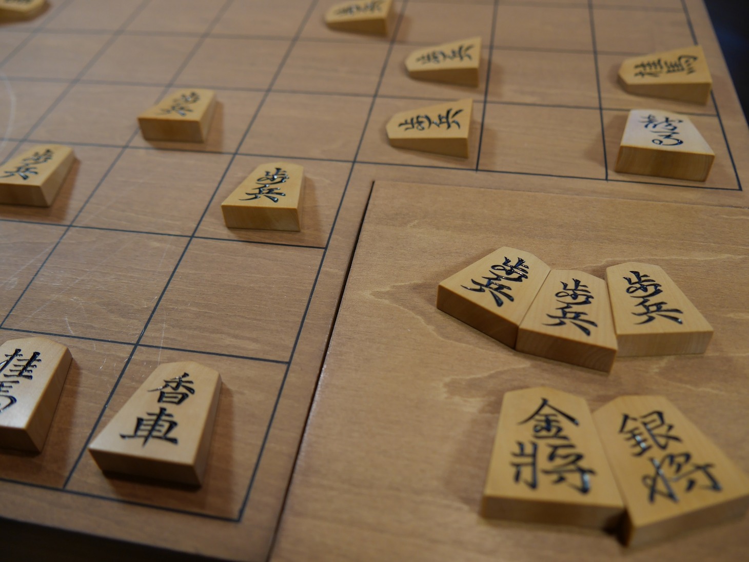 「四神将棋」の盤面。(c)BSフジ
