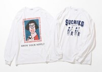 JOURNAL STANDARDとすち子のコラボグッズ。