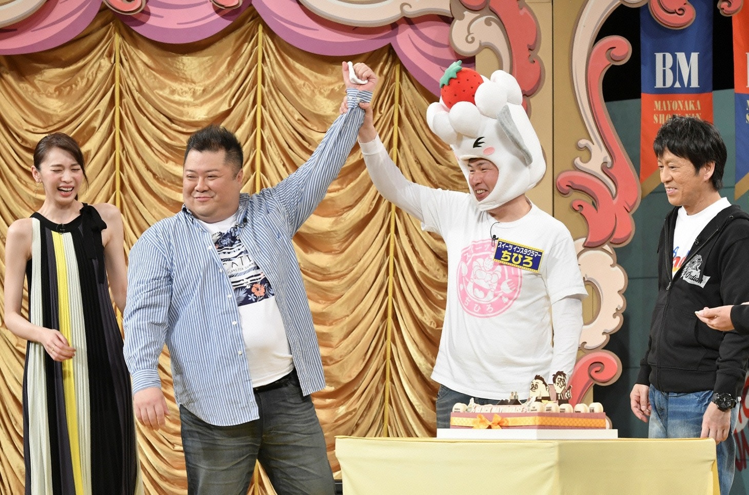「マヨなか笑人」のワンシーン。(c)読売テレビ