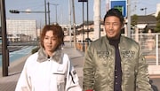 「大改造!!劇的ビフォーアフター 2時間スペシャル」に出演する(左から)尼神インター渚、魔裟斗。(c)ABC