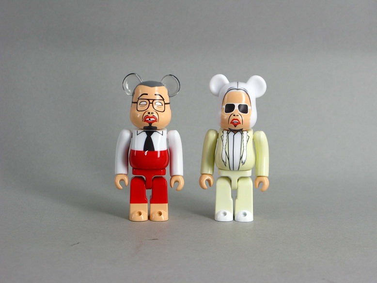 バランスおじさんとベンジャミン・ボーナスのBE@RBRICK。
