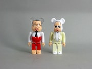 バランスおじさんとベンジャミン・ボーナスのBE@RBRICK。