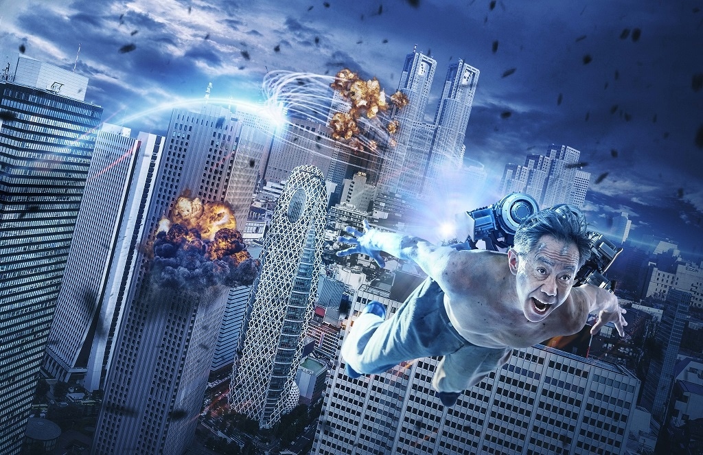 映画「いぬやしき」のメインビジュアル。