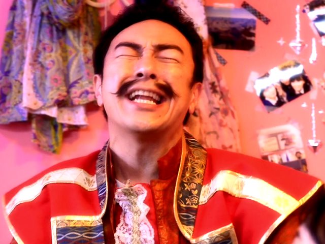 東京03角田演じる織田信長。