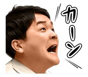 LINEスタンプ「ドキュメンタル ボイススタンプ」のイメージ。