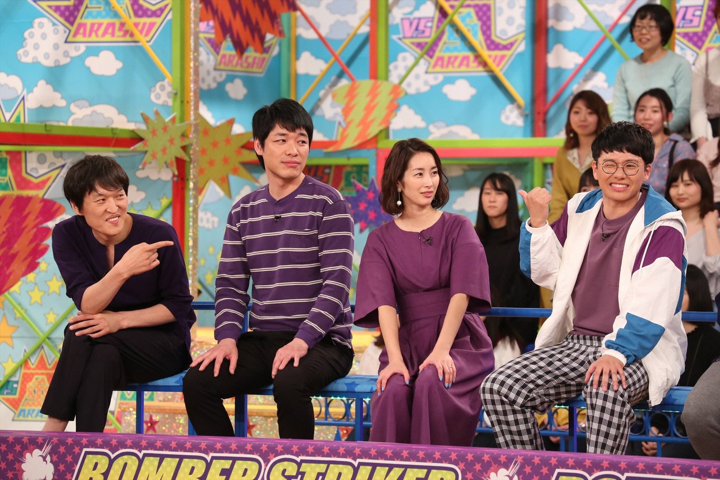 「VS嵐」のワンシーン。(c)フジテレビ