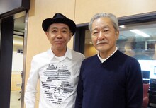 木梨憲武（左）と大竹まこと（右）。