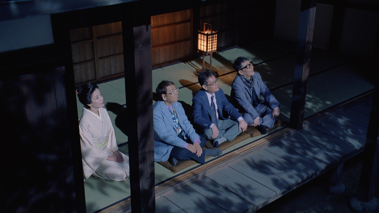 新CM「こころの茶屋 たらい」篇のワンシーン。