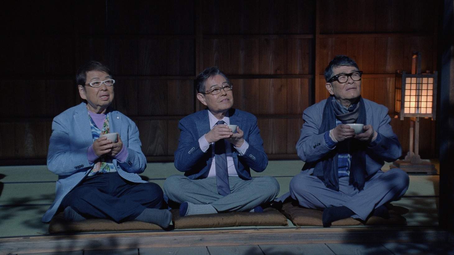 新CM「こころの茶屋 たらい」篇のワンシーン。