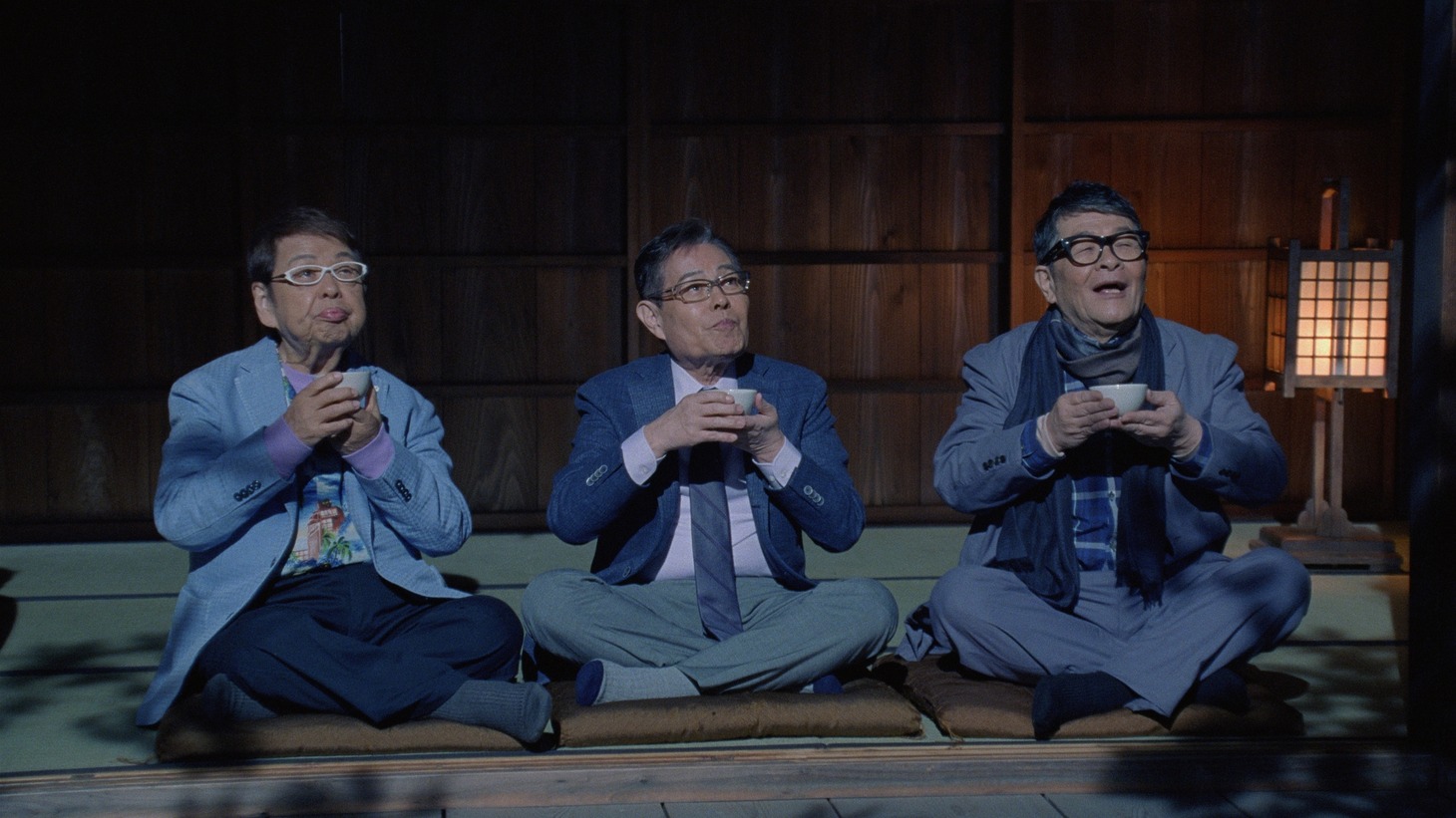 新CM「こころの茶屋 たらい」篇のワンシーン。