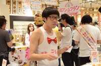 試食会の様子。