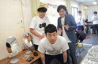 和牛と馬と魚。