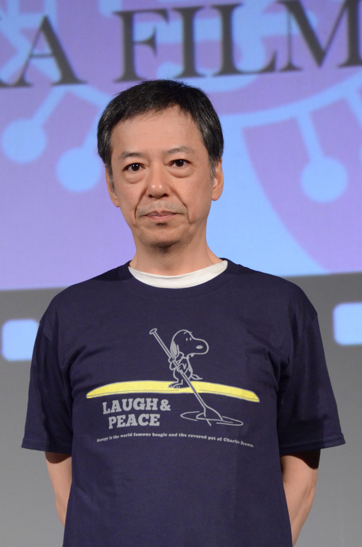 「火花」監督の板尾創路。