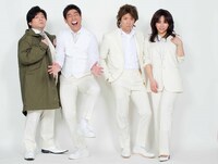 左から山本高広、原口あきまさ、ホリ、ミラクルひかる。