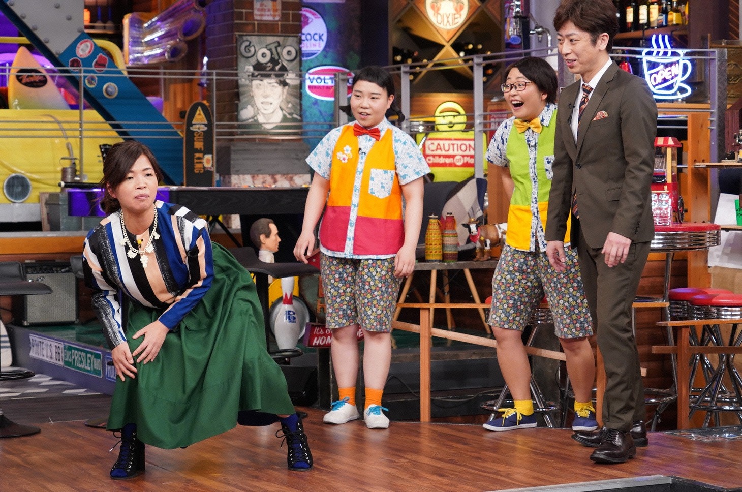 「ウチのガヤがすみません！」のワンシーン。(c)日本テレビ