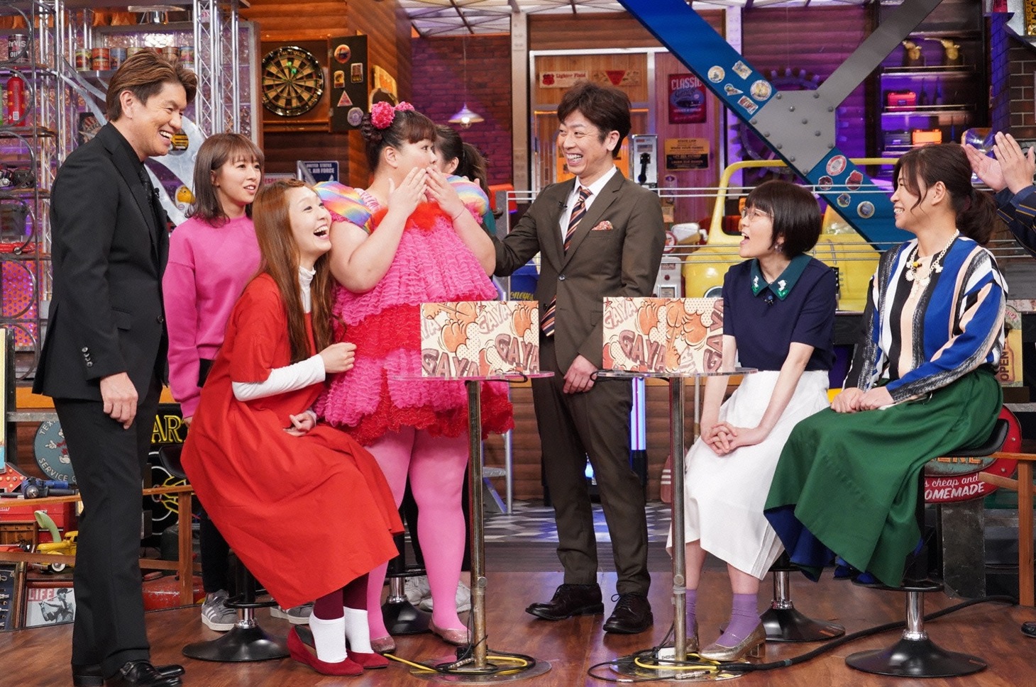 「ウチのガヤがすみません！」のワンシーン。(c)日本テレビ