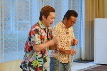 「内村さまぁ～ず」収録中の様子。