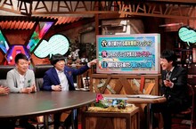 （左から）雨上がり決死隊、麒麟・川島。(c)ABC