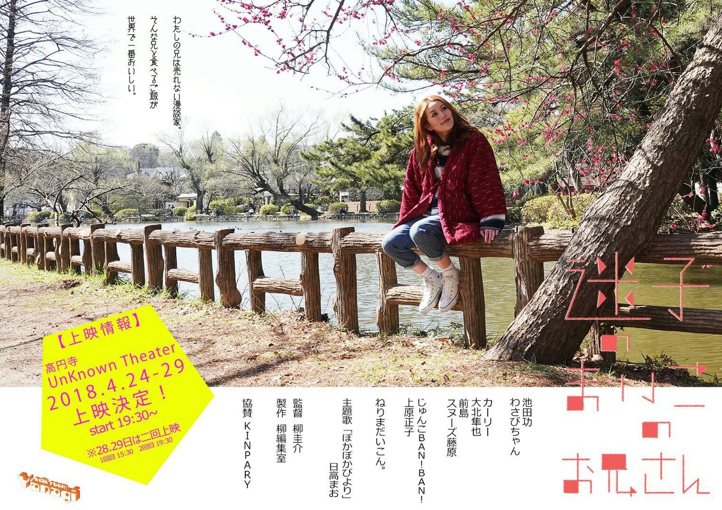 映画「迷子のまいこのお兄さん」フライヤー