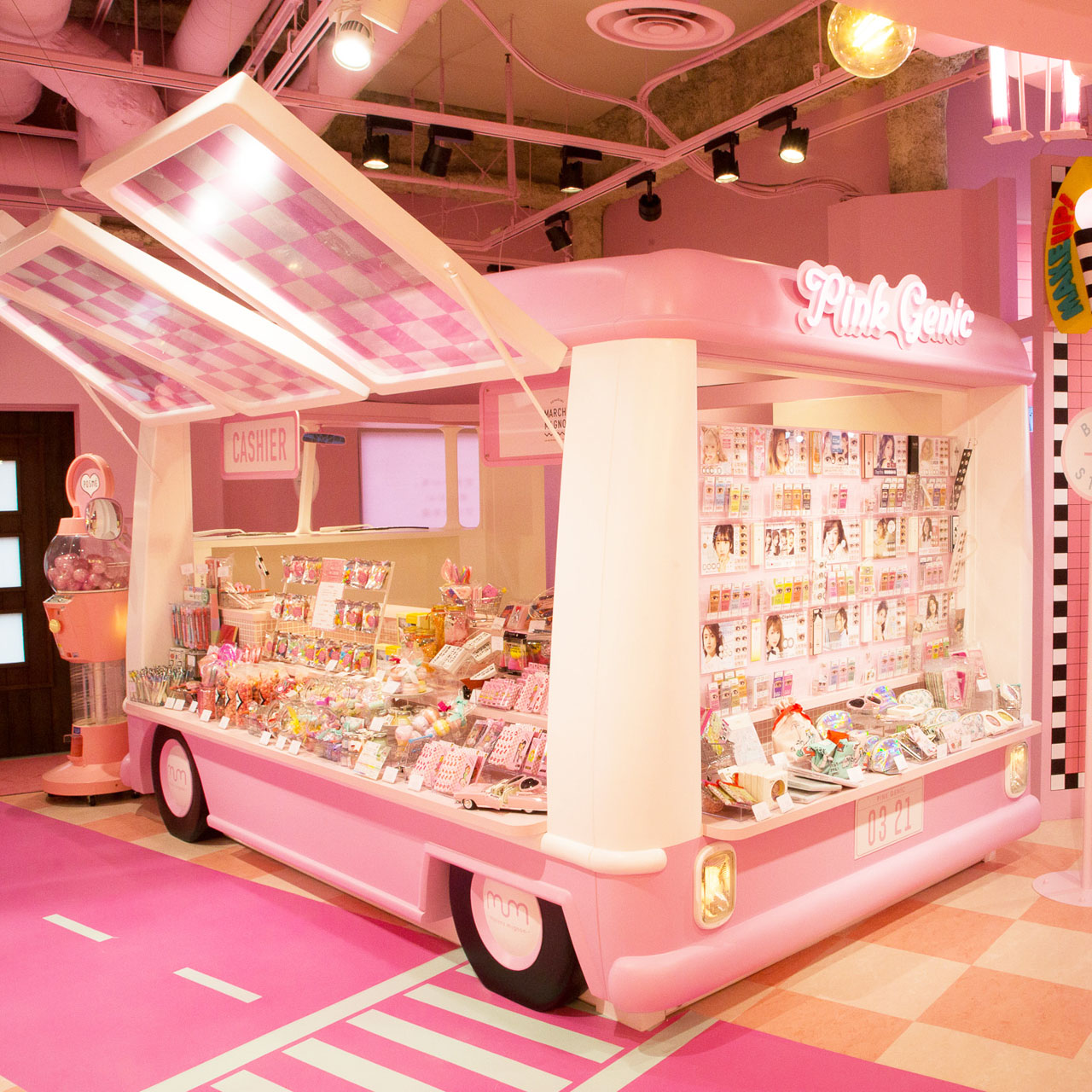 「moreru mignon」舞浜イクスピアリ店の様子。