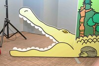 「優しいのにワニ」