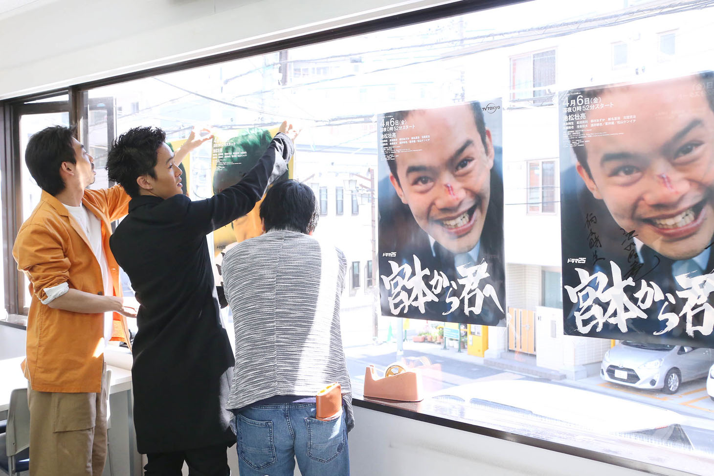 文具メーカー・セキセイのオフィスにて。