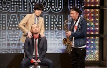 笑撃戦隊と千鳥・大悟。