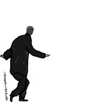 チョップリン×スケロク×梅田ロフトグッズのイラスト。