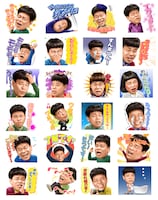 「ジミー大西やってるやってる！スタンプ」