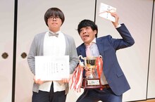 おちもり。左から森佳樹、越智悠介。