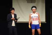 左からしずる村上、サンシャイン池崎。