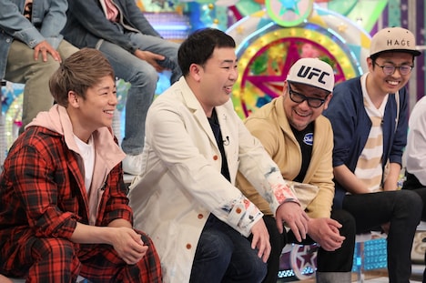 有吉弘行率いる「有吉プロダクション」のメンバー。(c)テレビ朝日