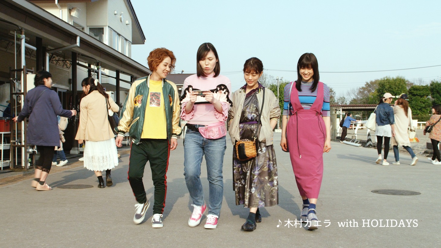 テレビCM「ウマジョ、の日 3」のワンシーン。