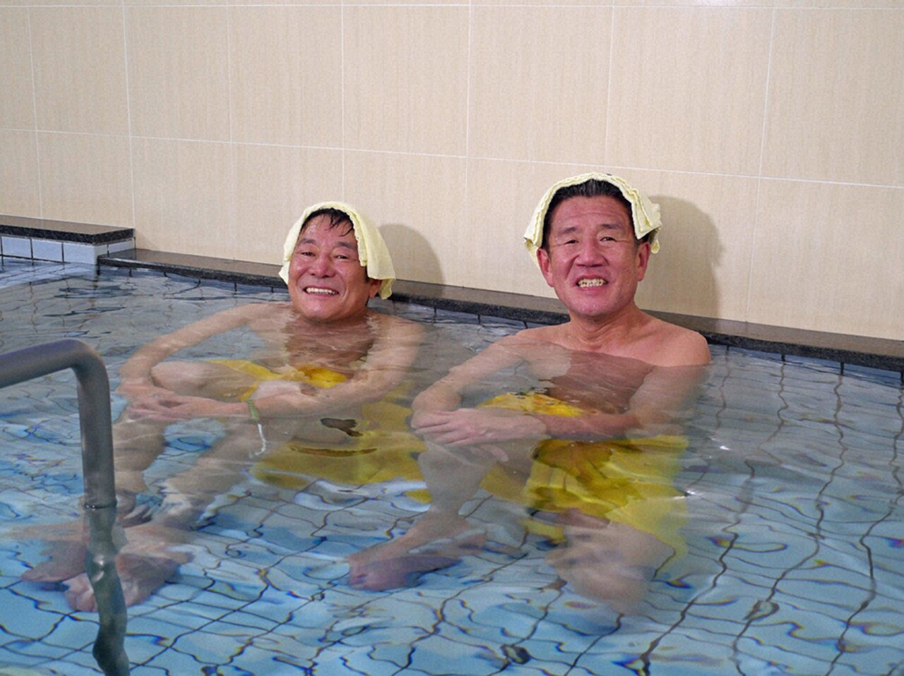 ダンカンとラッシャー板前、中野の銭湯で思い出話