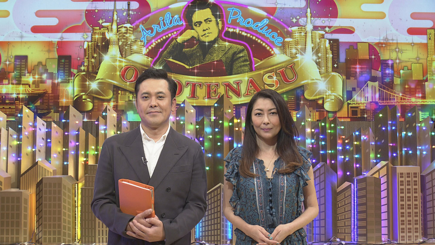 有田P（左）とゲストの中山美穂（右）。(c)NHK