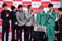 「期待してるわ賞」を獲得した（左から）吉田たち、プリマ旦那、トット。