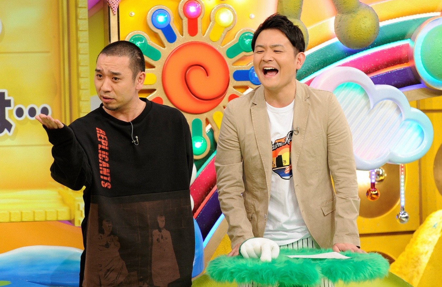 「今ちゃんの『実は…』」に出演する千鳥。(c)ABC
