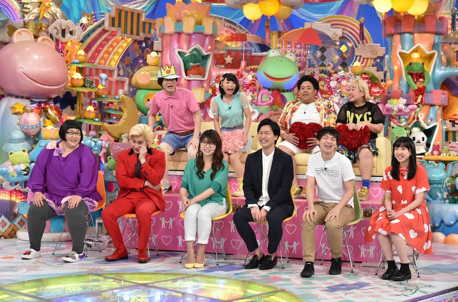 「アメトーーク！」に集結する、男女コンビ芸人たち。(c)テレビ朝日